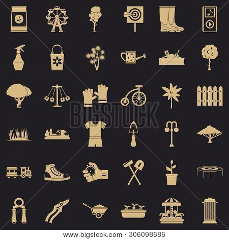 Horticulturist Icons Set. Simple Set Of 36 Horticulturist Vector Icons For Web For Any Design