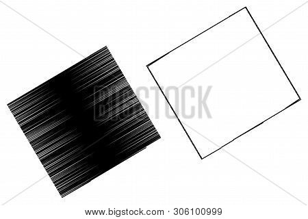 Coryell County, Texas (counties In Texas, United States Of America,usa, U.s., Us) Map Vector Illustr