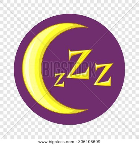 Night Icon. Cartoon Illustration Of Night Vector Icon For Web