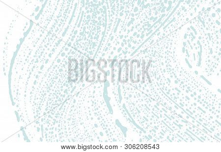Grunge Texture. Distress Blue Rough Trace. Charming Background. Noise Dirty Grunge Texture. Likable 
