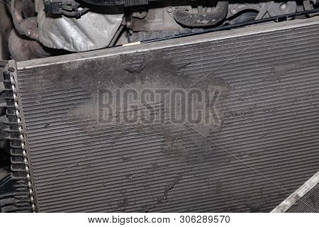 Regular Maintenance And Repair Of The Car After Malfunction In The Air-conditioning System And Engin