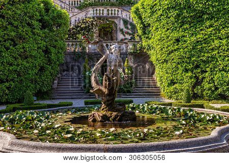 Exteriors Of Villa Carlotta, Lake Como, Tremezzo, Italy