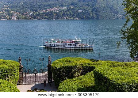 Exteriors Of Villa Carlotta, Lake Como, Tremezzo, Italy