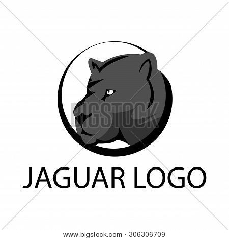 Jaguar Logo Stock, Jaguar Silhouette, Flat Design