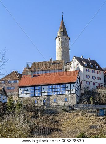 Impression Of Kirchberg An Der Jagst, A Town In Southern Germany