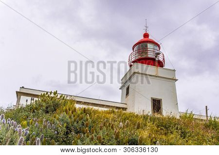 Beautiful View Of The Farol Da Ponta De Sao Jorge Lighthouse On Madeira