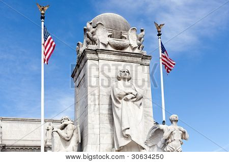 Columbus Fontana Union Station Washington Dc