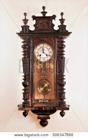 Vintage Clock -- A Device For Determining The Current Time Of Day And Time Intervals, Hours, Minutes