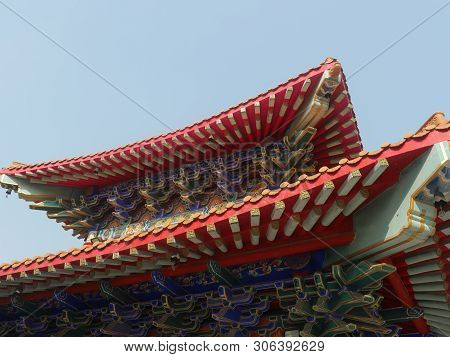 Second Chinese Temple In Bang Buo Tong, Thailand.