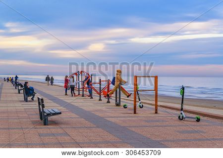 Carrasco Boardwalk, Montevideo, Uruguay