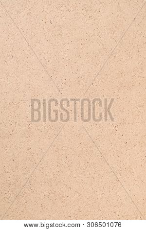 Wood Industry Concept. Beige Plywood Texture Abstract Art Background. Solid Color Particle Board Sur