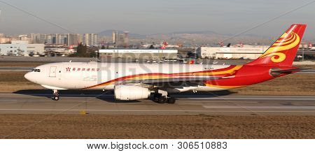Airplane Takeoff From Airport