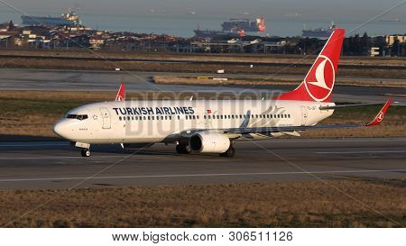 Airplane Takeoff From Airport