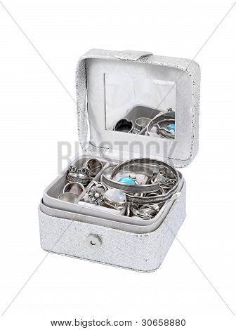 Casket con anello in argento