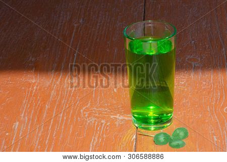 A Glass Of Green Beer For St. Patricks Day