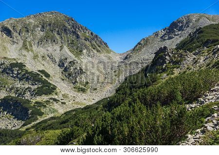 Amazing Landscape With Mozgovishka Pass, Pirin Mountain, Bulgaria