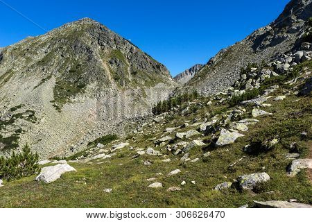 Amazing Landscape With Mozgovishka Pass, Pirin Mountain, Bulgaria