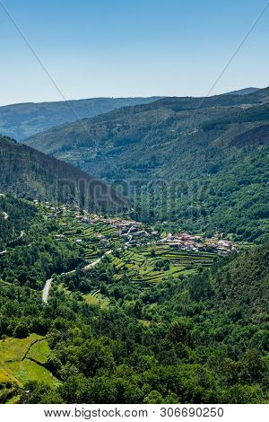 Viewpoint Of The Terraces (miradouro Dos Socalcos), Overlooking The Agricultural Terraces (famous Ti