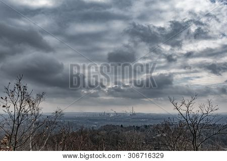 Panorama Of Arcelor Mittal Steel Works, Czech Republic