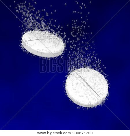 Gashoudende tabletten