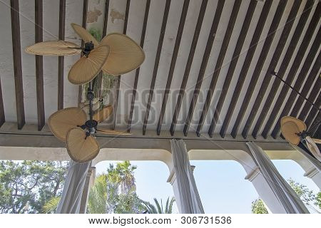 Santa Maria Del Cami, Mallorca, Spain - June 13, 2019: Interior And Terraces At Interior Design Stor