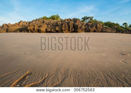 The Landscape Of Cape Wirrwawuy Of Nhulunbuy Town Beach In Northern Territory State Of Australia.