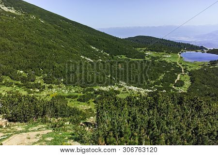 Panorama Around Bezbog Lake, Pirin Mountain, Bulgaria