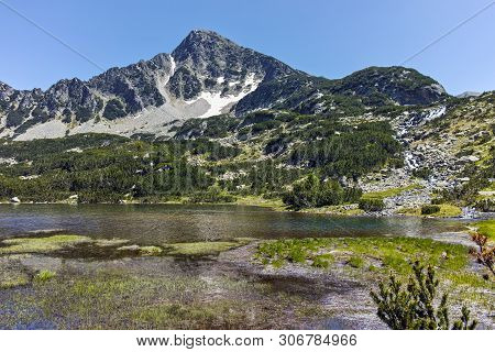 Landscape Of Fish Lakes And Sivrya Peak, Pirin Mountain, Bulgaria
