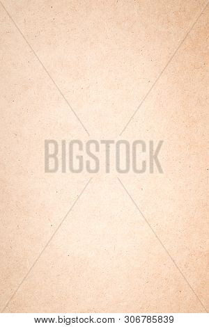Beige Plywood Texture Abstract Art Background. Solid Color Pressed Sawdust Surface. Empty Space.