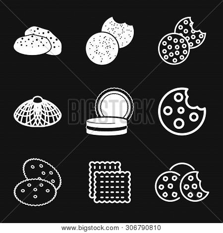 Cookie Icon. Biscuit Cookie Or Biscotti Vector Icon