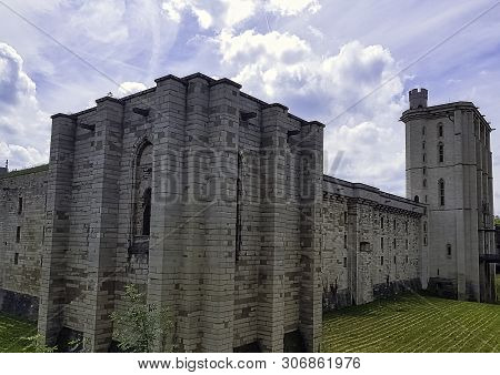 Vincennes, Val-de-marne, France - May 26: Chateau De Vincennes - Massive 14th And 17th Century Frenc