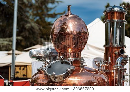 Alcohol Distillation Equipment, Modern Spirit Distilling Boiler