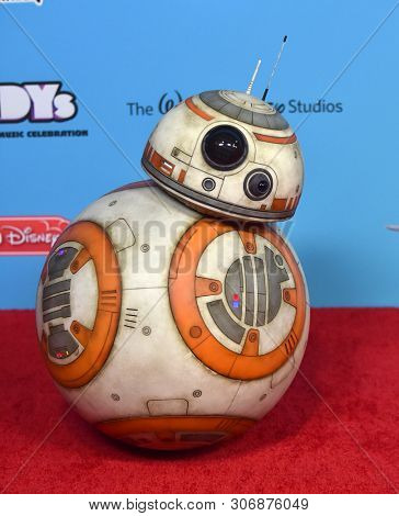 LOS ANGELES - JUN 16:  BB-8 arrives for the 2019 ARDYs on June 16, 2019 in Studio City, CA                