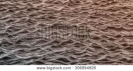 Sea Water Ripple Texture Background, Rhythm In Waves