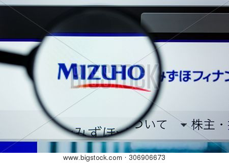 Los Angeles, California, Usa - 12 June 2019: Illustrative Editorial Of Mizlho Website Homepage. Mizl