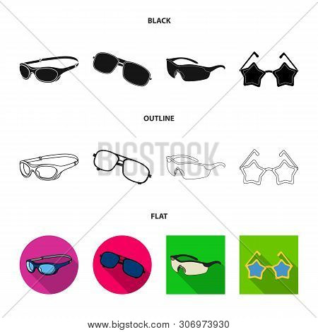 Vector Illustration Of Summer And Beach Icon. Collection Of Summer And Fashion Vector Icon For Stock