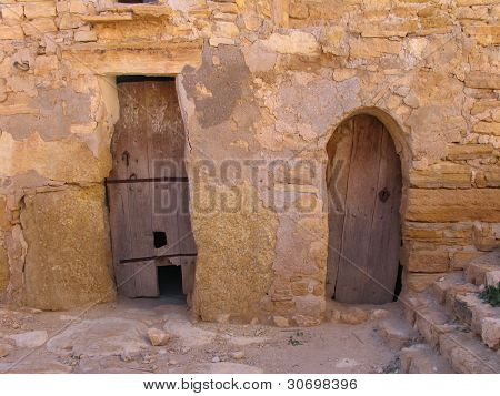 ruin double doors