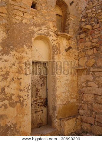Ruin door and window