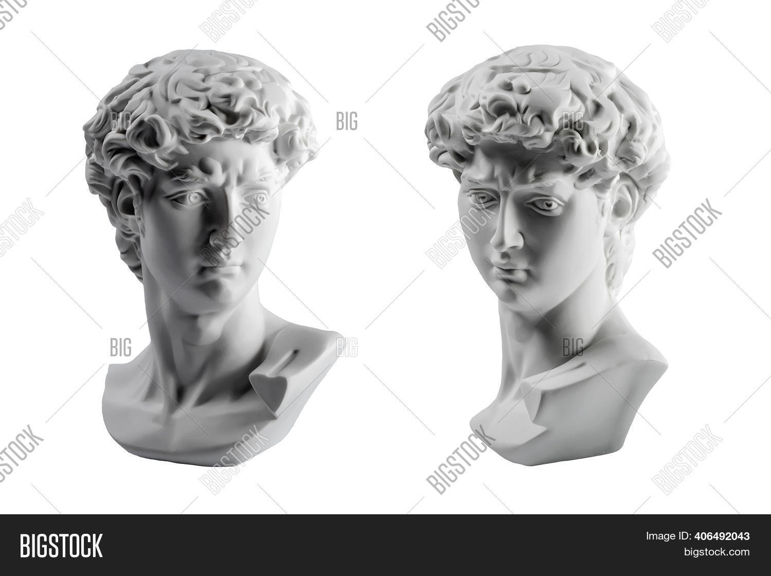Gypsum Statue Davids Image & Photo (Free Trial) Bigstock