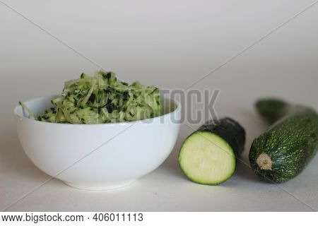 The Zucchini Courgette Or Baby Marrow