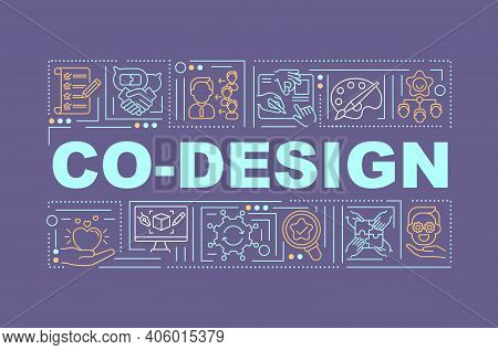 Promotion Of Joint Ideas Word Concepts Banner. Social Media, Forums And Online Portals. Infographics