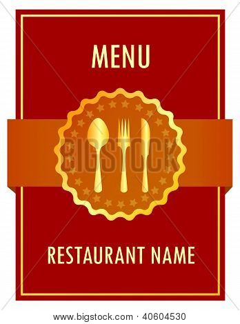 Ilustracja menu projekt wektor