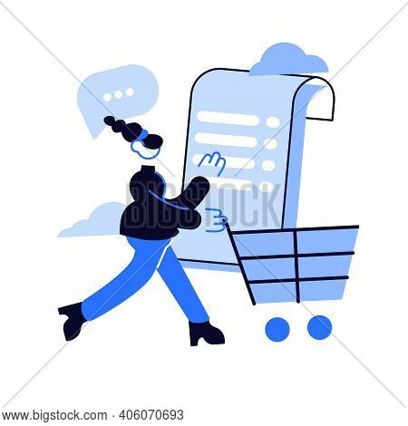 Buy Abstract Concept Vector Illustration. Website Menu Bar