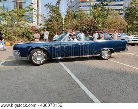 31st Jan 2021, Bandra, Mumbai, Vintage Car Exhibition, Mumbai Art Festival 2021.