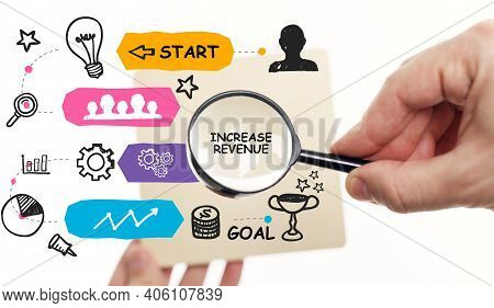 Increase Revenue Concept. Business, Technology, Internet And Network Concept.