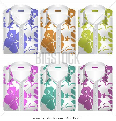 Hawaiian Aloha camicie icone