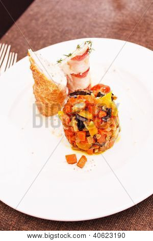 salata tavuk