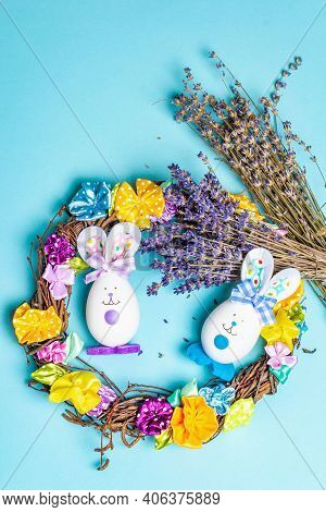 Traditional Easter Symbols Concept