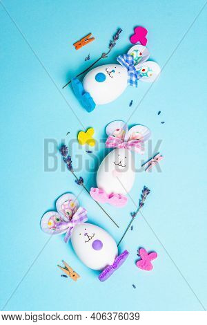 Traditional Easter Symbols Concept