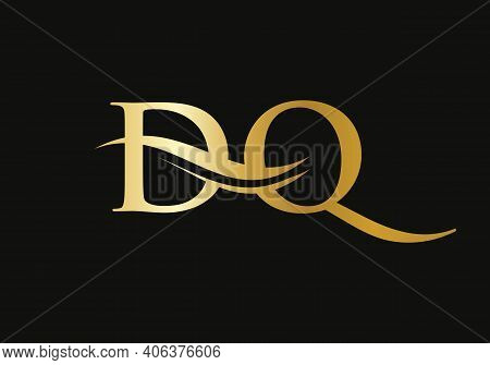 Initial Letter Dq Linked Logo For Business And Company Identity. Modern Letter Dq Logo Vector Templa